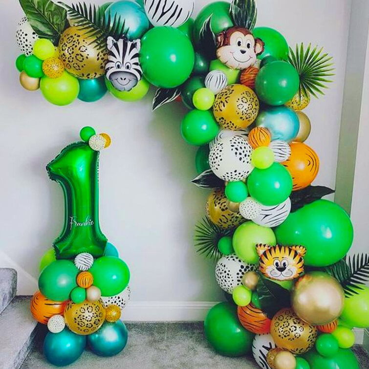 Rabbit Squirrel Fox Jungle Animal Latex Balloon Set Children′ S Birthday  Party Decoration Supplies - China Christmas Decoration and Birthday Balloon  price