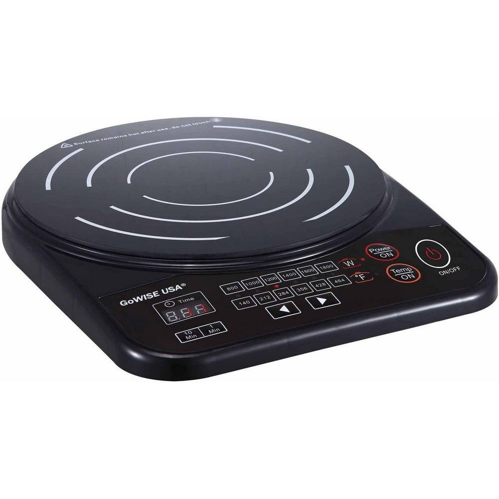 Ming's Mark GW22616 Portable Induction Cooktop with Stainless Steel Pan