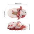thumbnail image 2 of unbranded 1Par Zapatillas Infantiles De Aterciopelada Con Suela Gruesa Para Uso En Casa, 2 of 6