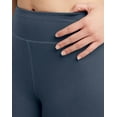 thumbnail image 4 of Hanes Leggings Originals Stretch Jersey High-Rise Women's Waist 27 inseam XS-2XL, 4 of 5