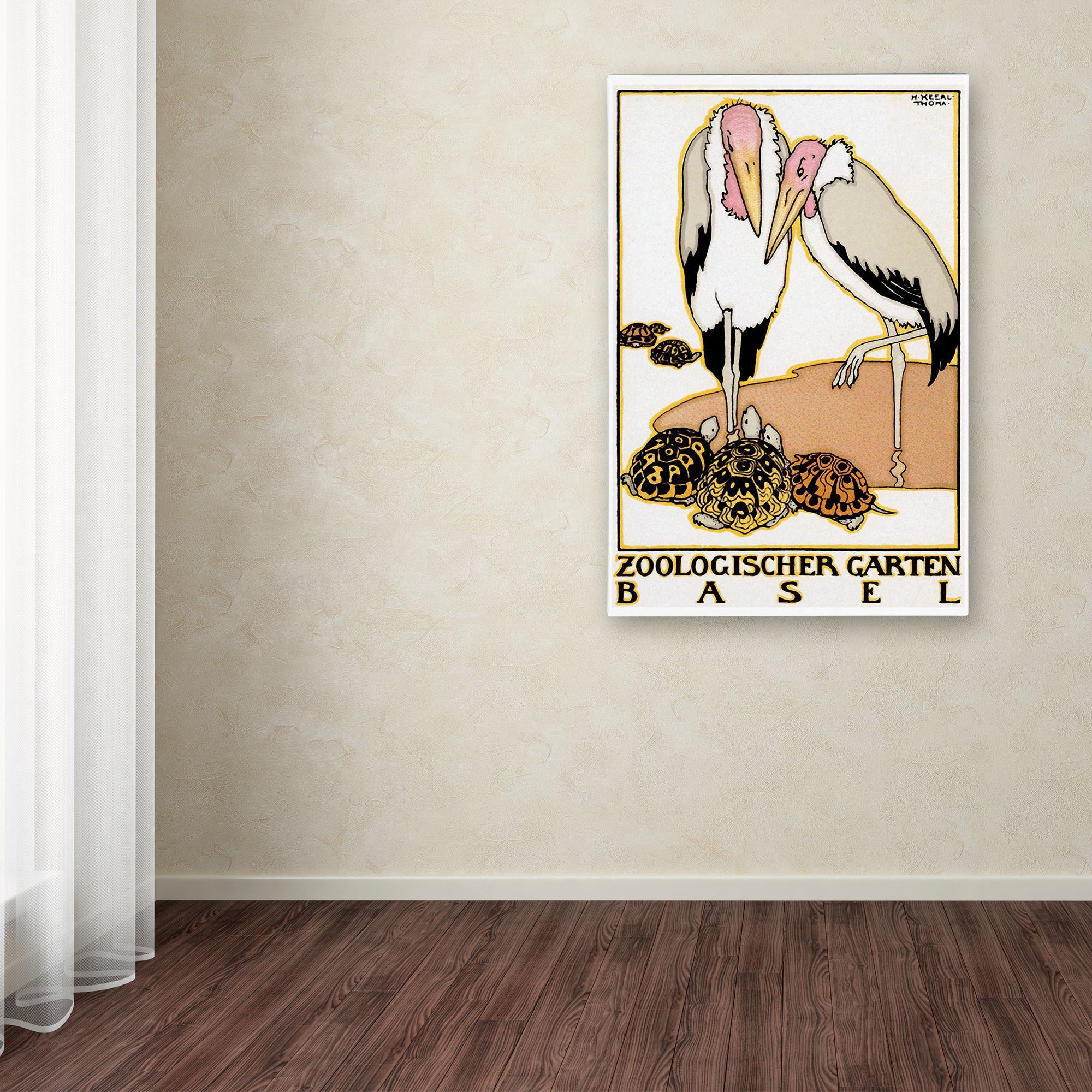Trademark Fine Art 'Basel Switzerland' Canvas Art by Vintage Lavoie