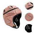 thumbnail image 6 of yotijay Rugby Helmet Football Helmet Breathable Ultralight Headgear Rugby Cap Pink, 6 of 9