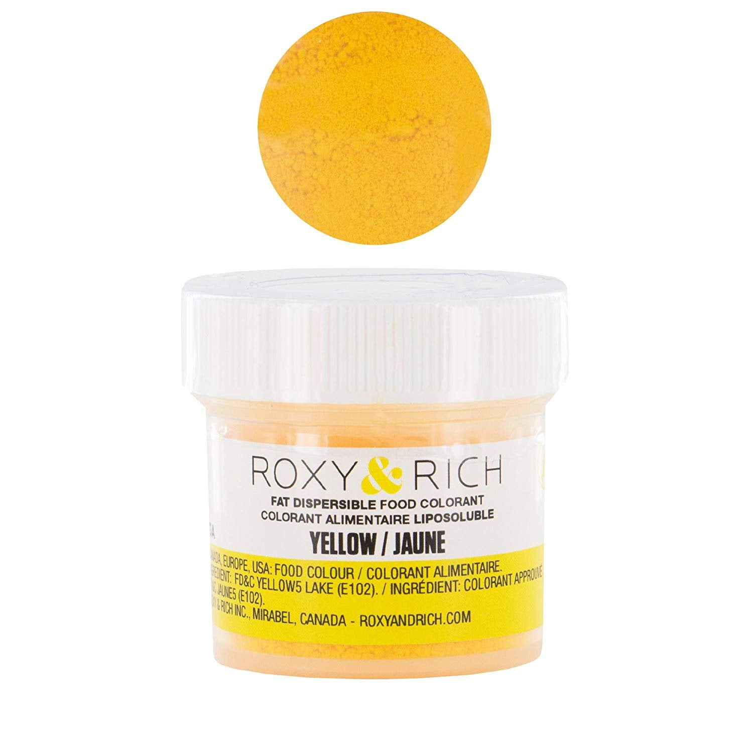 Colorant Alimentaire Liposoluble Naturel Orange - Roxy & Rich