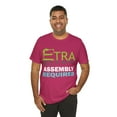 thumbnail image 5 of Amputee Humor TShirt “Extra assembly required V2” Crew Neck, 5 of 5
