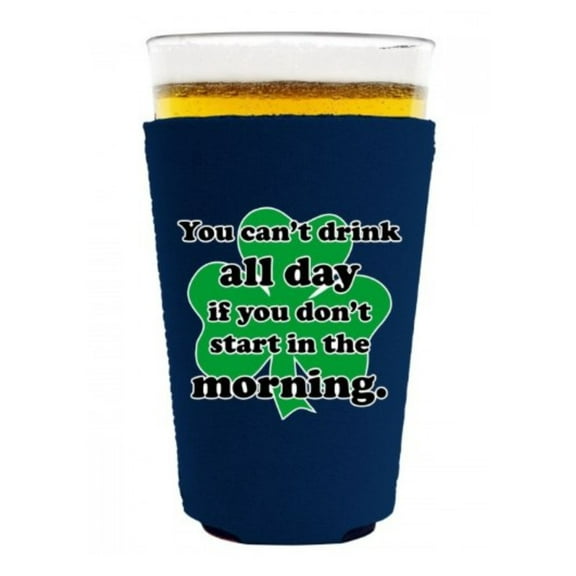 Drink All Day Pint Glass Coolie Navy