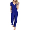 thumbnail image 1 of Enterizo PRETTYGARDEN Azul Manga Corta Talla M, 1 of 4