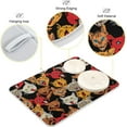 thumbnail image 3 of GZHJMY Vintage Cute Cats Absorbent Dish Drying Mat Microfiber Kitchen Countertop Table Protector Multi-Purpose Counter Rack Sink Drainer Pad (16 x 18 Inches), 3 of 6
