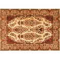 thumbnail image 1 of Ahgly Company Indoor Rectangle Persian Orange Traditional Area Rugs, 7' x 10', 1 of 1