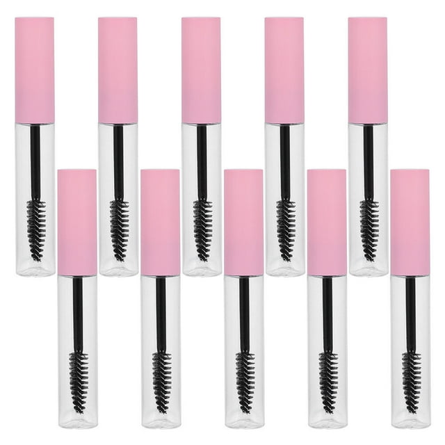 Shisuyan 15pcs 10ml Mascara Tubes Empty Plastic Eyelash Cream Container Dispenser Bottle