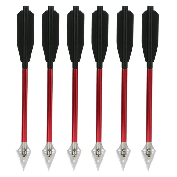Crossbow Arrows,6Pcs Crossbow Arrows Double Archery Equipment Crossbow Bolts Unmatched Quality