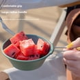 thumbnail image 2 of Naiovety Tazón de acero inoxidable adecuado para alimentos resistente a impactos al aire libre alta estética Camping Sherpa Bowl Escalada Amarillo claro 300ml, 2 of 6
