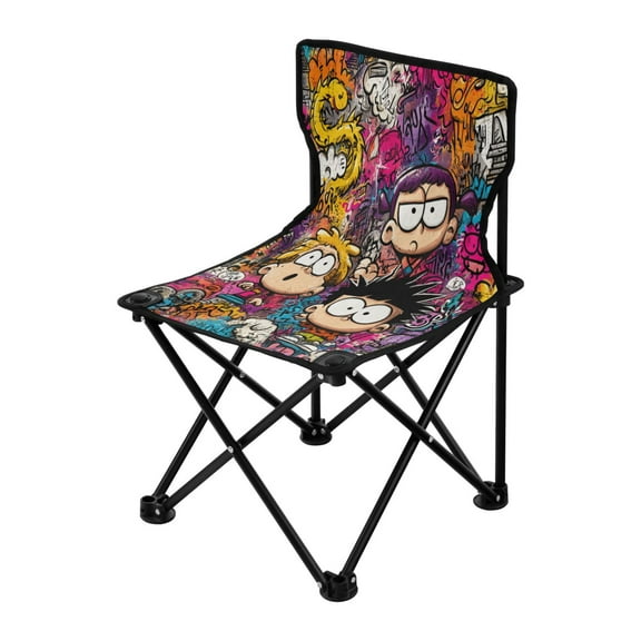 Folding Chair（Maximum weight capacity 220lb）Camping Chair For Camping Picnicking Outdoor Beach and Travel Three Best Friends