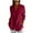 Red, variant on Admvng Womens Button Down Shirt Fashion Turndown Collar Button Long Sleeve Casual Blouse S-5XL