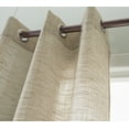 thumbnail image 3 of Bryson Linen Look 76 x 84 in. Grommet Curtain Panel Pair in Beige (Set of 2), 3 of 7