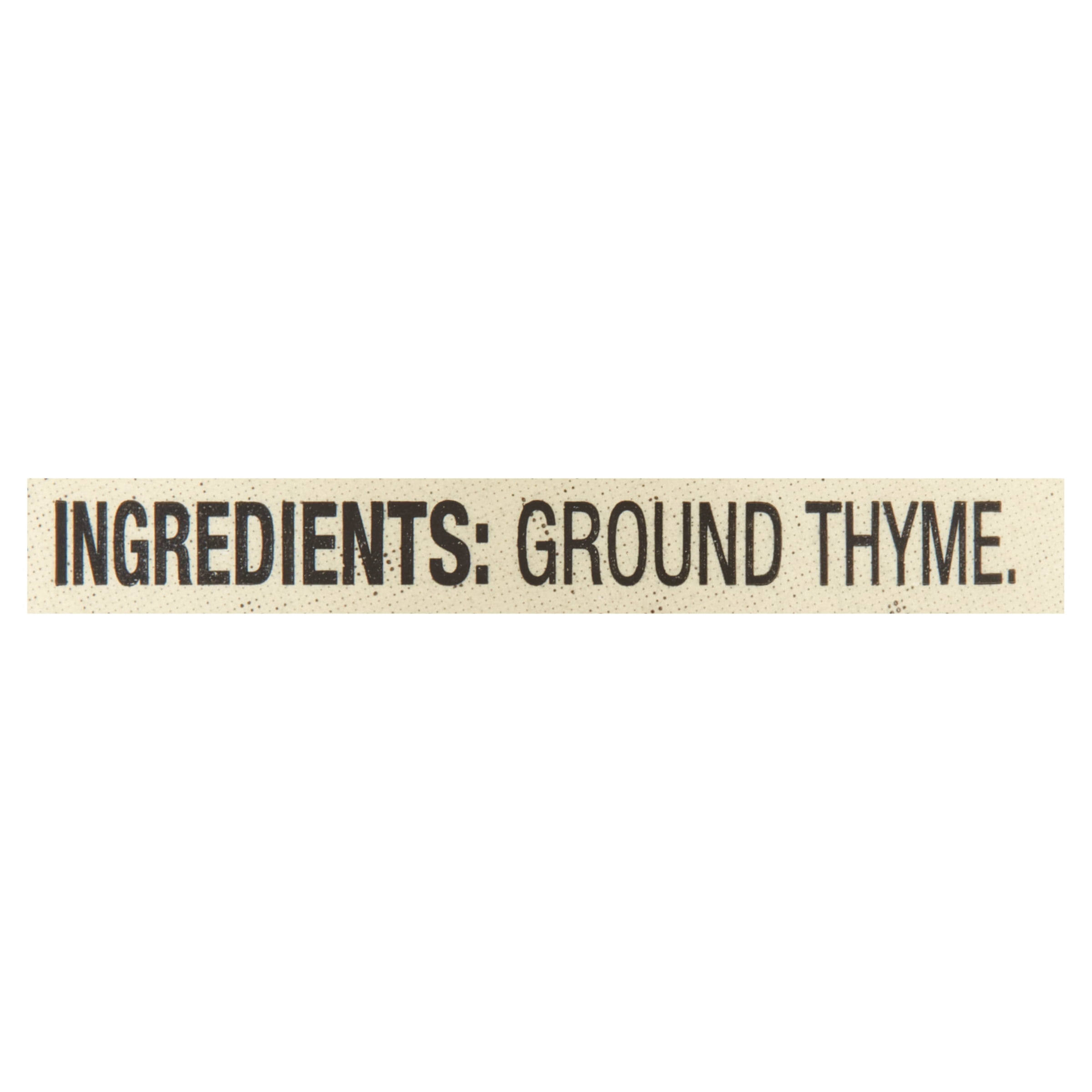 (6 pack) Great Value Ground Thyme, 1.4 oz