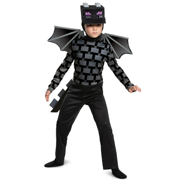 Kids Minecraft Classic Ender Dragon Costume Com - Diy Wither Storm Costume