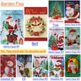 thumbnail image 4 of Garden Flag, Jetlifee 300D Burlap Garden Flags, Santa Claus Christmas Decor Seasonal Yard Flag, Welcome Home Thanksgiving Christmas Garden Decor 12x18 Inches, 4 of 8
