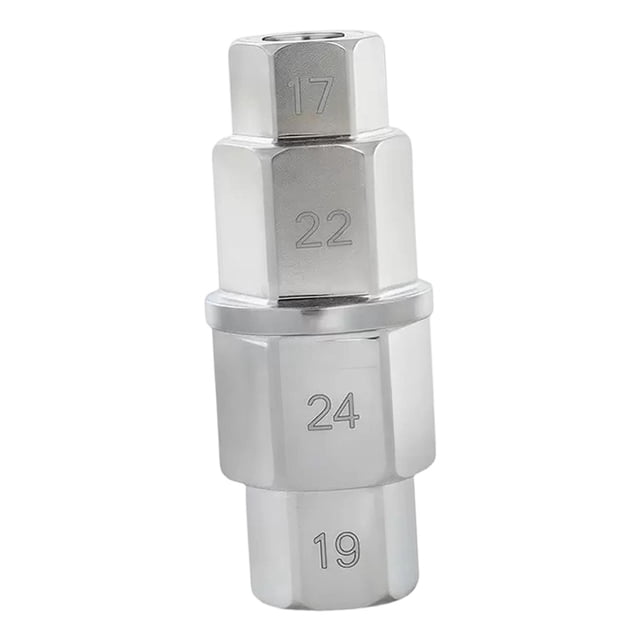 davian Hex Axle Tool High Performance Easy Installation Hex Allen Axle Spindle Tool Silver