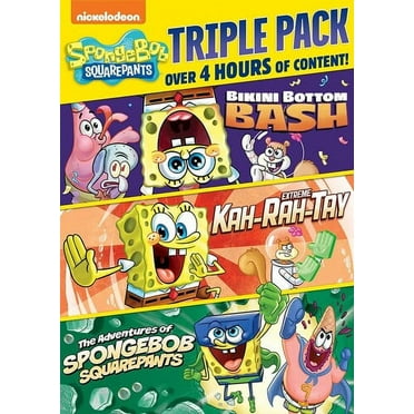 Spongebob Squarepants Triple Pack (DVD), Paramount, Kids & Family