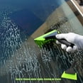 thumbnail image 6 of Small Squeegee with 5 Inch Green Rubber Blade Mini Wiper Window Tinting Tools for Mirror Glass Window Cleaner with Non-Slip Handle, 2 Pack, 6 of 12