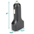 thumbnail image 3 of 36W Car Charger for Moto E (2020) - 3-Port USB 4.8A DC Socket Plug-in Power Adapter Rapid O1Q Compatible With Motorola Moto E (2020), 3 of 7
