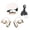 Brown, variant on Riousery Translation Earbuds Earhook Active Noise Reduction Wireless Bluetooth AI Language Translator Earbuds, Premium Black Edition, 4.7 inches / 12 cm
