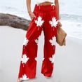 thumbnail image 1 of Women's Casual Pants Loose Fit Floral Print Comfortable Pants For Home Outdoor Party Spring Summer Fall Versatile Basic Trousers Womens Pants Casual Work Pattern Womens plus Size Casual Pants Suits, 1 of 6