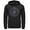 Black, variant on Men's Aladdin Magical Lamp Mandala Symbol Pull Over Hoodie Black Large
