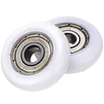 thumbnail image 2 of 10 Pcs Roues de Remplacement pour Rouleau de Porte de Douche, Diamètre de Roue 19/23/25 mm, 2 of 10