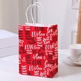 thumbnail image 4 of Gnwei 1Pcs Valentine's Day Tote Bags Bulk with Handle Heart Reusable Treat Gift Bags Non Woven Gift Wrap for Valentine's Day Wedding Birthday Party Favor Supplies, 4 of 4