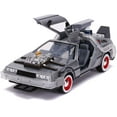 thumbnail image 1 of Back To The Future III Machine à Voyager dans le Temps Lumineuse Véhicule Moulé sous Pression 1:24, 1 of 2