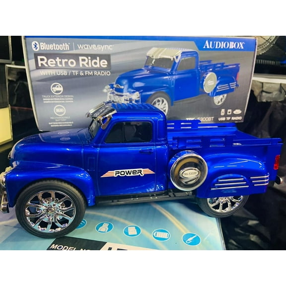 Bluetooth Speaker AUDIOBOX Retro Ride Rechargeable with FM RADIO & USB Support
