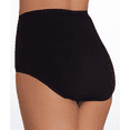 thumbnail image 5 of Bali BLACK Full-Cut-Fit Stretch Cotton Brief Panty, US 3X-Large/10 NWOT, 5 of 6