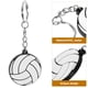 thumbnail image 3 of 20 piezas llavero de voleibol llaveros de voleibol llavero deportivo recuerdo de fiesta llaveros deportivos, 3 of 4