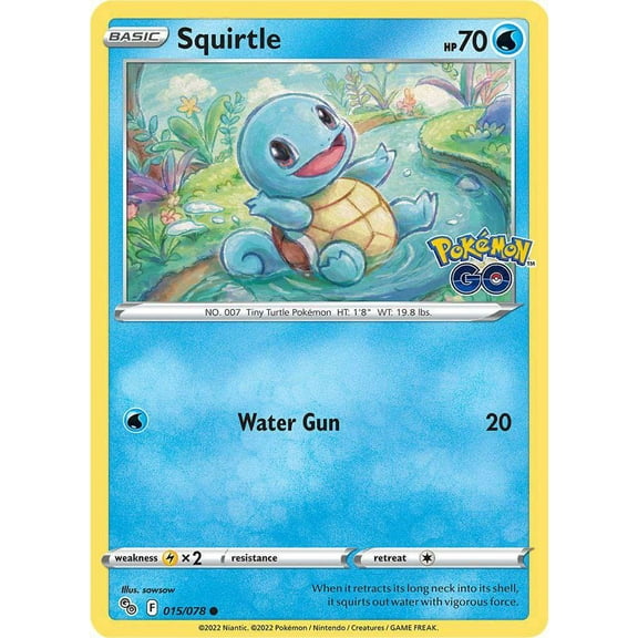 Pokemon GO Squirtle #15