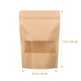 thumbnail image 3 of ColoMX 50 Uds. Bolsas de papel marrón bolsas de pie bolsas Kraft bolsas de café bolsas de galletas bolsas sellables para embalaje, 3 of 7