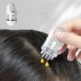 thumbnail image 1 of Fiudx Masajeador de Cuero Cabeludo, Cepillo Ergonómico En Aceite Capilar, Peine En Depósito Visible, Previene La Caída Del Cabello, Promueve La Salud Del Cuero Cabelludo, Diseño Fácil de Limpiar, par, 1 of 7