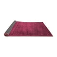 thumbnail image 2 of Ahgly Company Indoor Round Abstract Pink Modern Area Rugs, 7' Round, 2 of 4