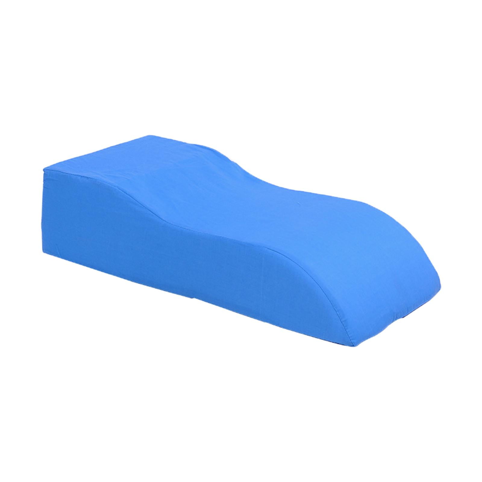 Wswqop Foam Leg Elevator Cushion Elevate Feet Protector Legs Bolster Elevator Knee Pain Blue