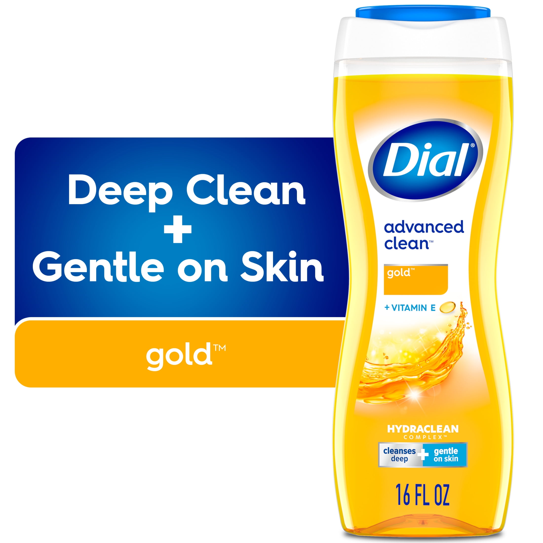 Dial Advanced Clean Gold Body Wash, 16 fl oz Healthy Refreshing