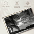 thumbnail image 6 of Elephant Stock Hauru Point Wall Art - Horizontal Canvas Wall Art - Living Room Wall Decor - Beach Canvas - Gray And Black Decor - 12" x 8", 6 of 8