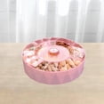 thumbnail image 1 of Contenedor para servir frutos secos, caja de dulces dividida, organizador de 7 compartimentos, bandeja seccional, caja de frutos secos para encimera, 1 of 8