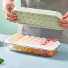 thumbnail image 1 of Máquina de hielo doméstica con descongelación automática y almacenamiento integrados, bandeja de hielo prensado de gran capacidad con soporte, 24 cavidades., 1 of 6
