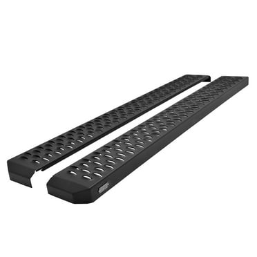 Westin Automotive Products Grate Steps Textured Black Running Boards, 54 in