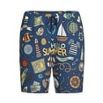thumbnail image 6 of Daiia Marine Nautical Mens Woven Stretch Pajama Short,Short Pajama Pants-3X-Large, 6 of 7