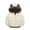 White, variant on Coerni Baby Boys Girls Winter Coat Bear Ears Hooded with Pocket Jacket Reversible Wear Fleece Thicken Windproof Outwear