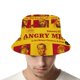 thumbnail image 4 of 12 Hombres en Pugna Sombrero bucket para adultos, gorra de protección solar, sombrero de pescador plegable para viajes al aire libre, pesca y actividades de verano, 4 of 6