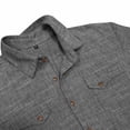 thumbnail image 6 of Lmueinov Men's Lapel Long Sleeve Shirts Outdoor Button Down Casual Shirts Chest Pocket Lightweight Relaxed Fit Tops for Sports Walking Golf, 6 of 6