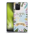 thumbnail image 1 of Head Case Designs Spirit Animal Illustrations Llama Soft Gel Case Compatible with Samsung Galaxy S10 Lite, 1 of 7