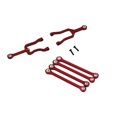 thumbnail image 2 of 6 piezas Linke Rod Servo enlaces para  4x4 accesorio de repuesto rojo perfke varilla de enlace del coche rc, 2 of 9
